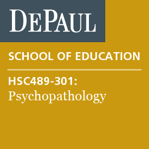CSL489-301: Psychopathology